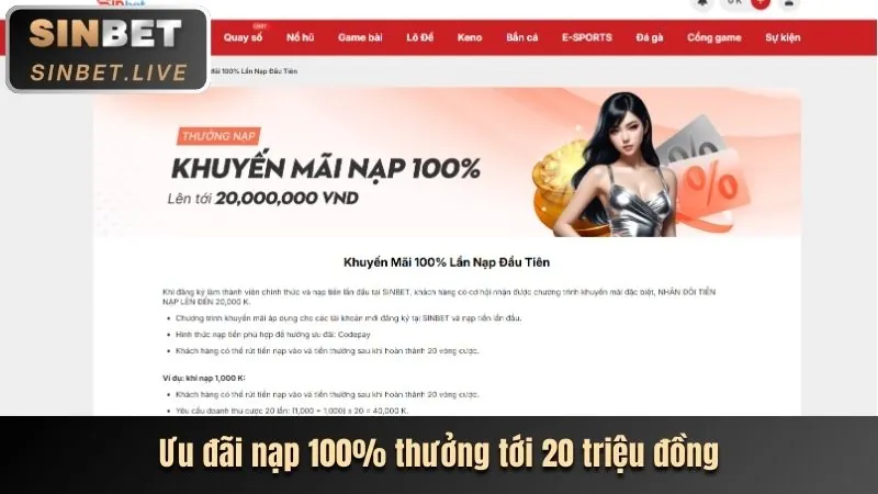 Ưu đãi chào mừng bmwbet win